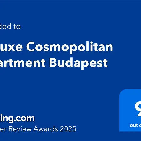 Deluxe Cosmopolitan With Free Parking Budapest
